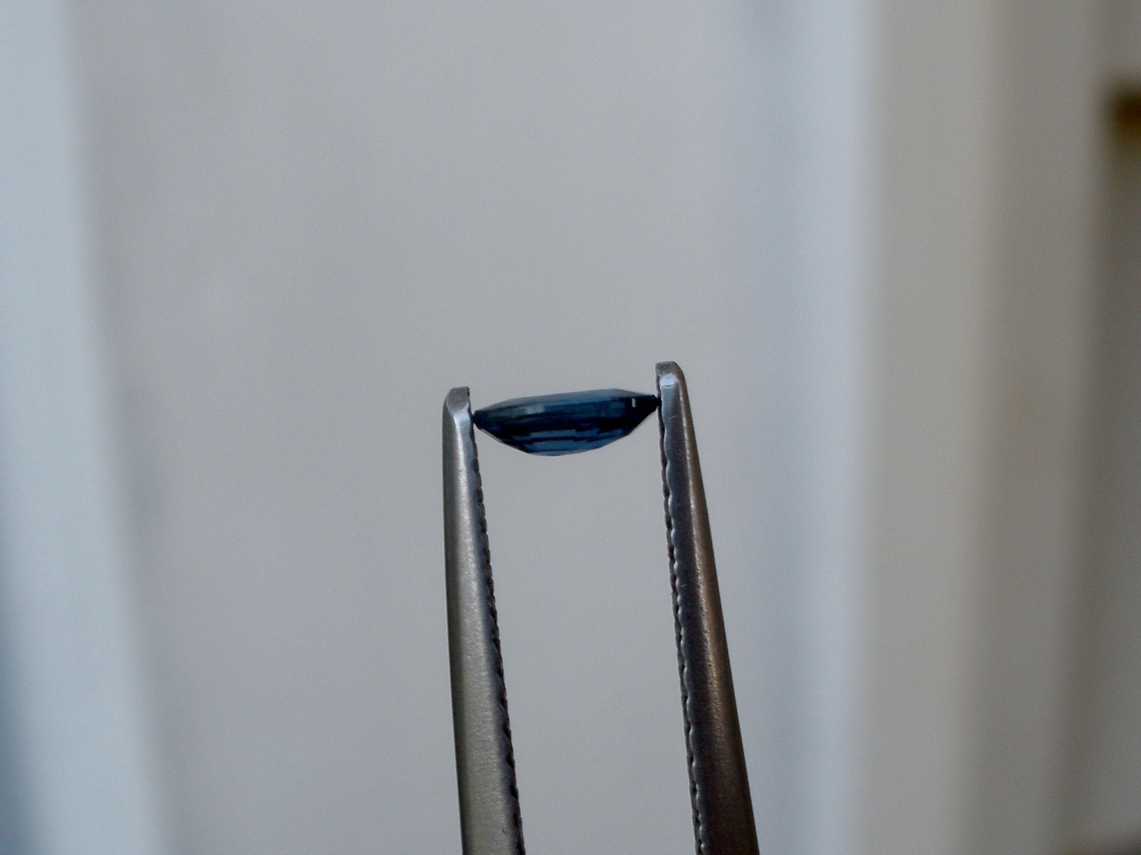 Blue Natural Sapphire Loose Faceted Oval Gem 5x3mm