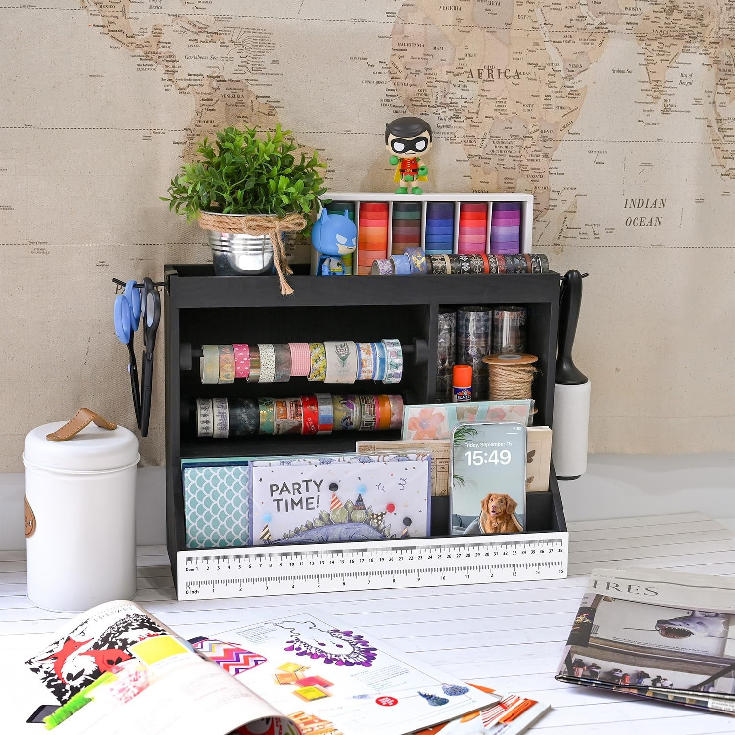 Jewelry and Craft Working Table Bench with measurement, organizes Tool