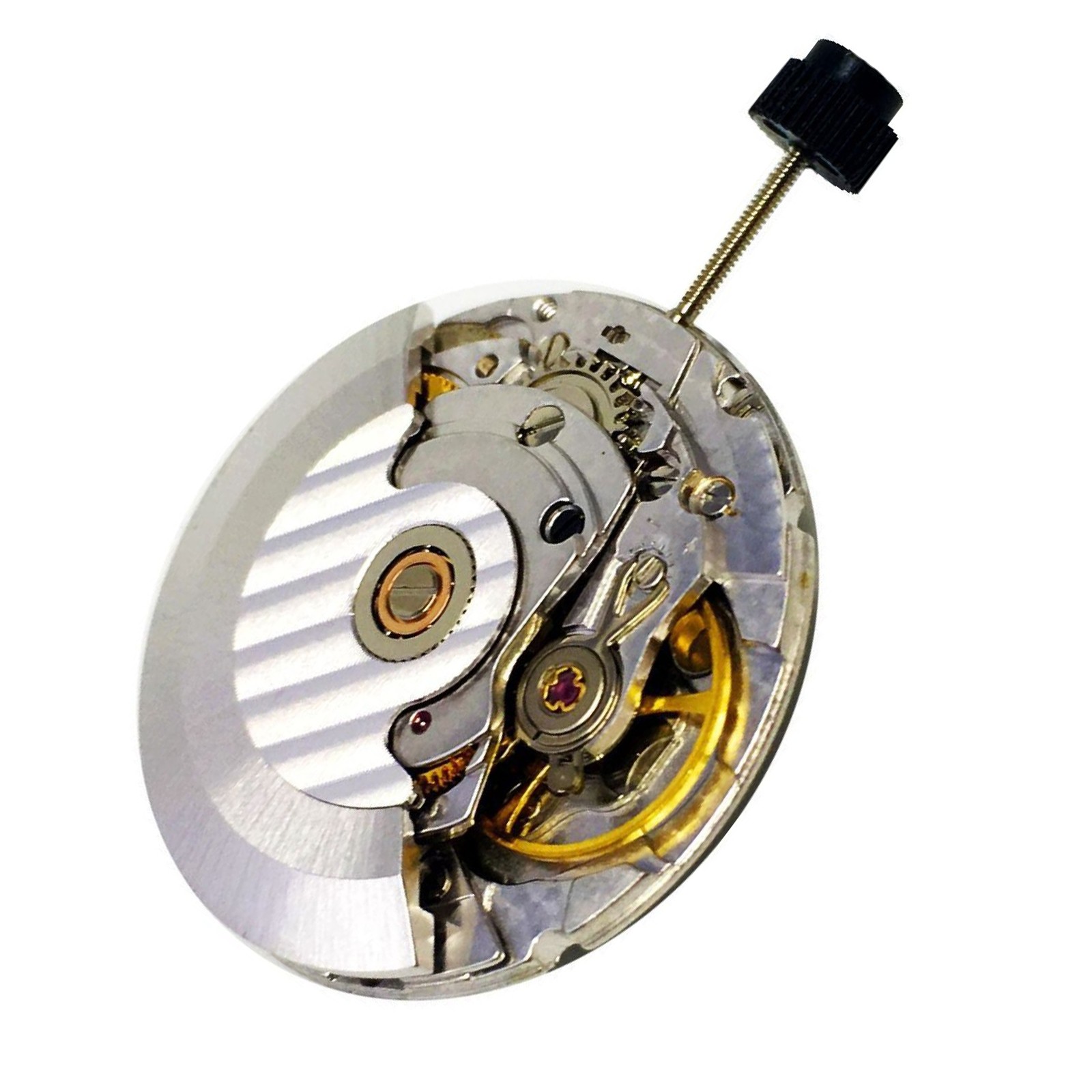 White/Gold Retro Clone 25 Jewels Automatic Watch Movement For ETA 2824 2824-2 Hu