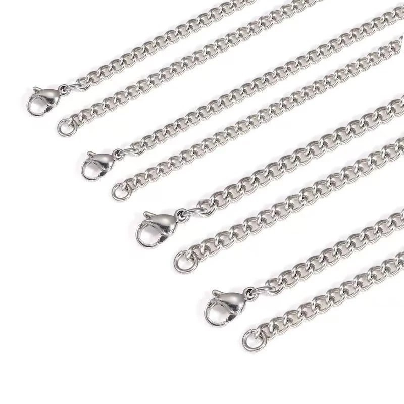Silver Pocket Watch Chain with T-Bar, 14 Inch Pocket Watch Chains for Men, Silve
