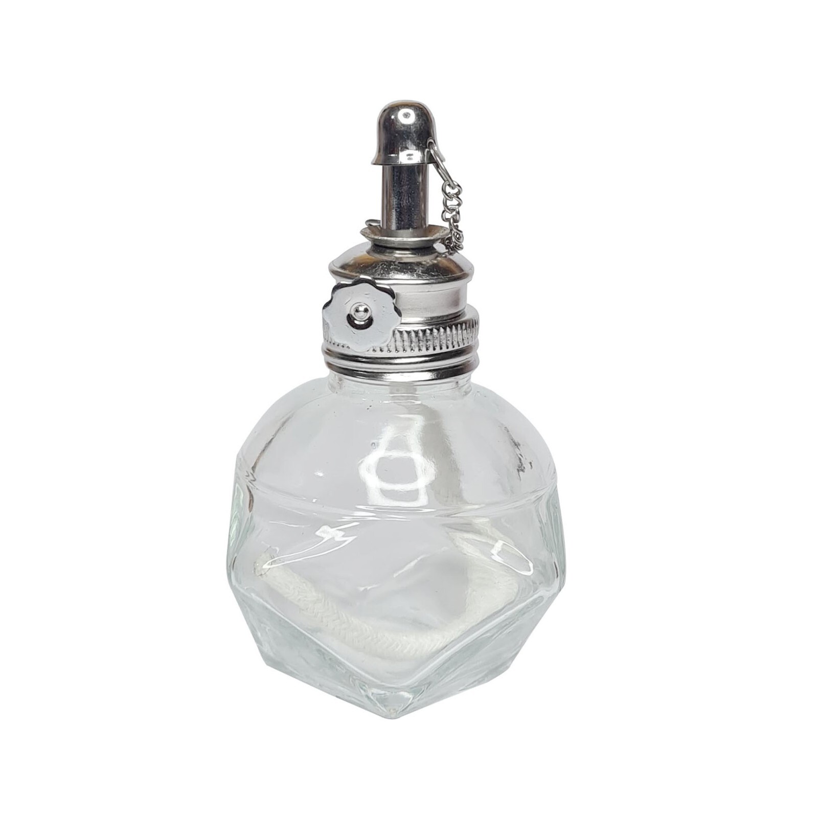 Alcohol Glass Burner Lamp Adjustable 3/16″ Wick Jewelers Hobby Lamp