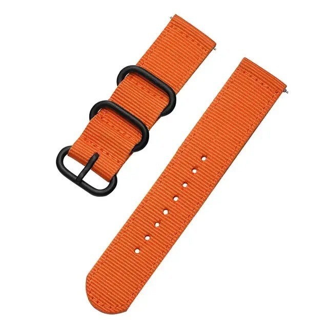 18mm 20mm 22mm Durable Military Woven Nylon Wrist Watch Band Quick Release Strap