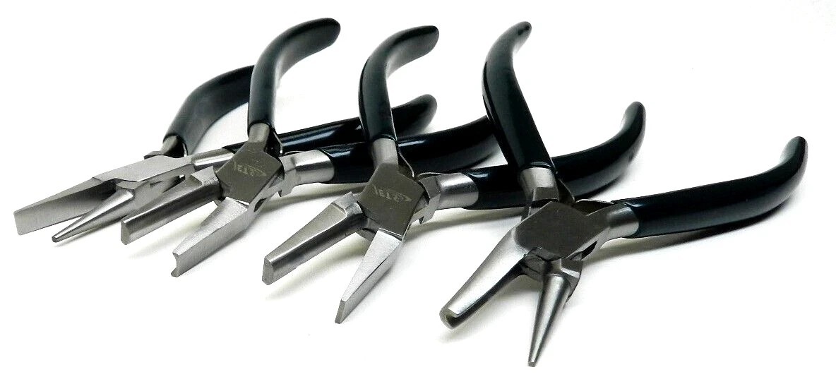 Bow Closing Pliers with Brass Jaw Jewelry Making Ring Forming & Shaping Tool
