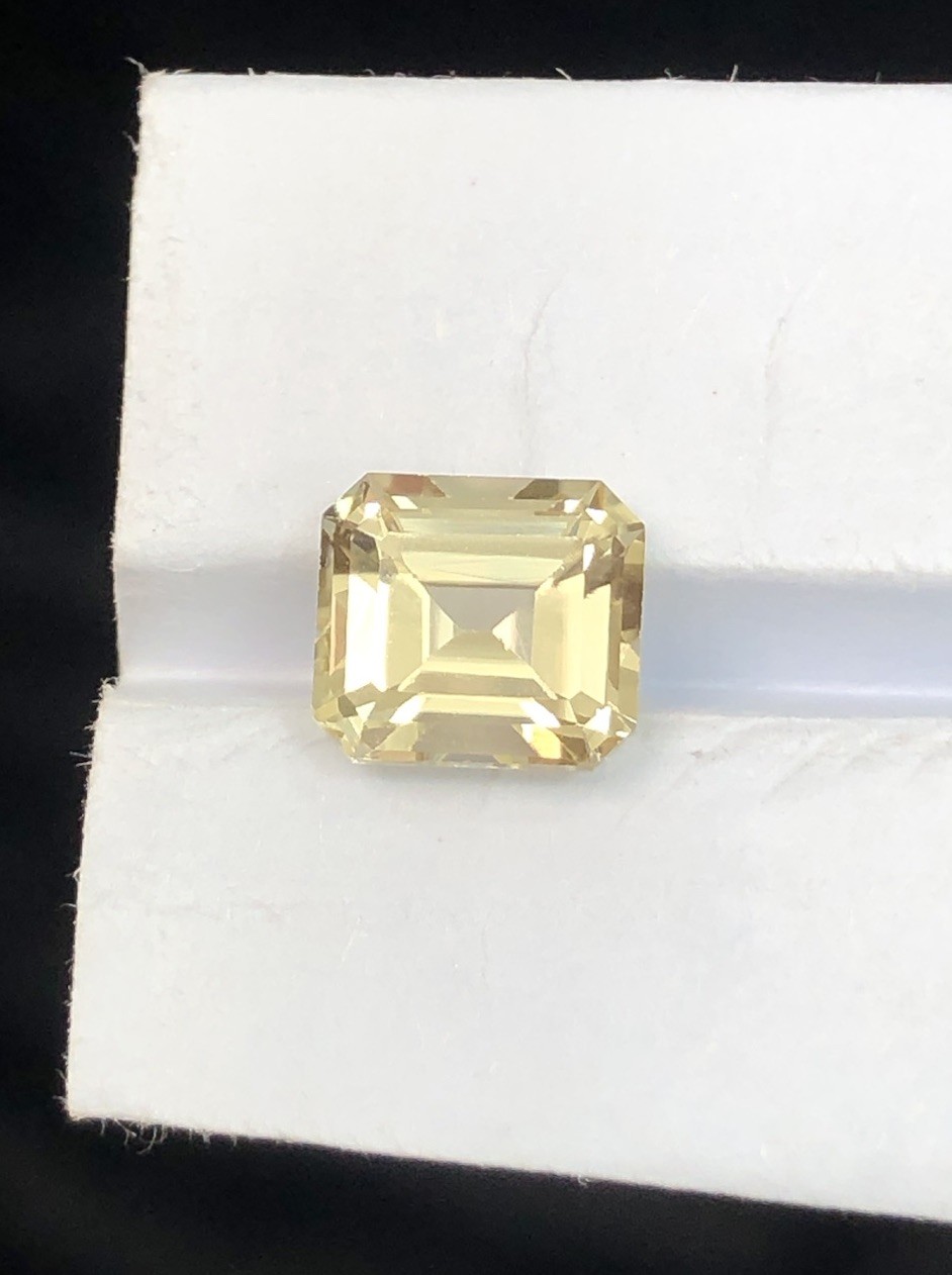 1.5 Ct Natural Light Yellow Tourmaline | No Treatments | Afghanistan Tourmaline