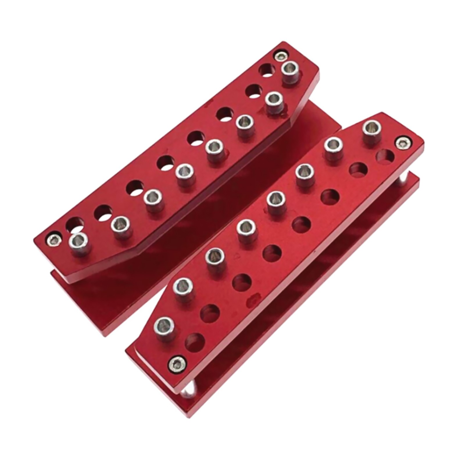 8-Screwdriver Organizer Aluminum Storage Holder Tool Watchmaker Repairing Tool