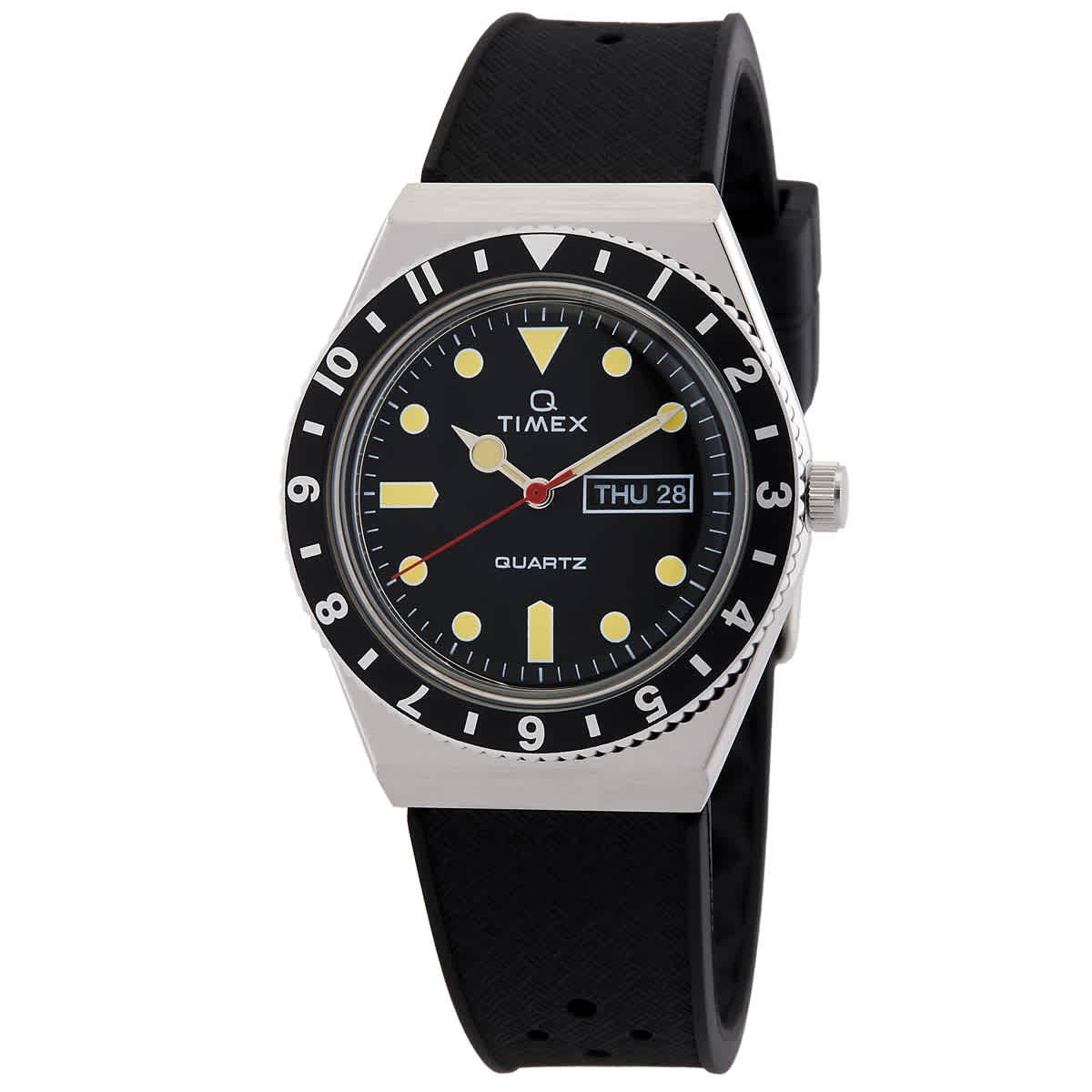 Timex Q Timex Quartz Black Dial Men’s Watch TW2V32000