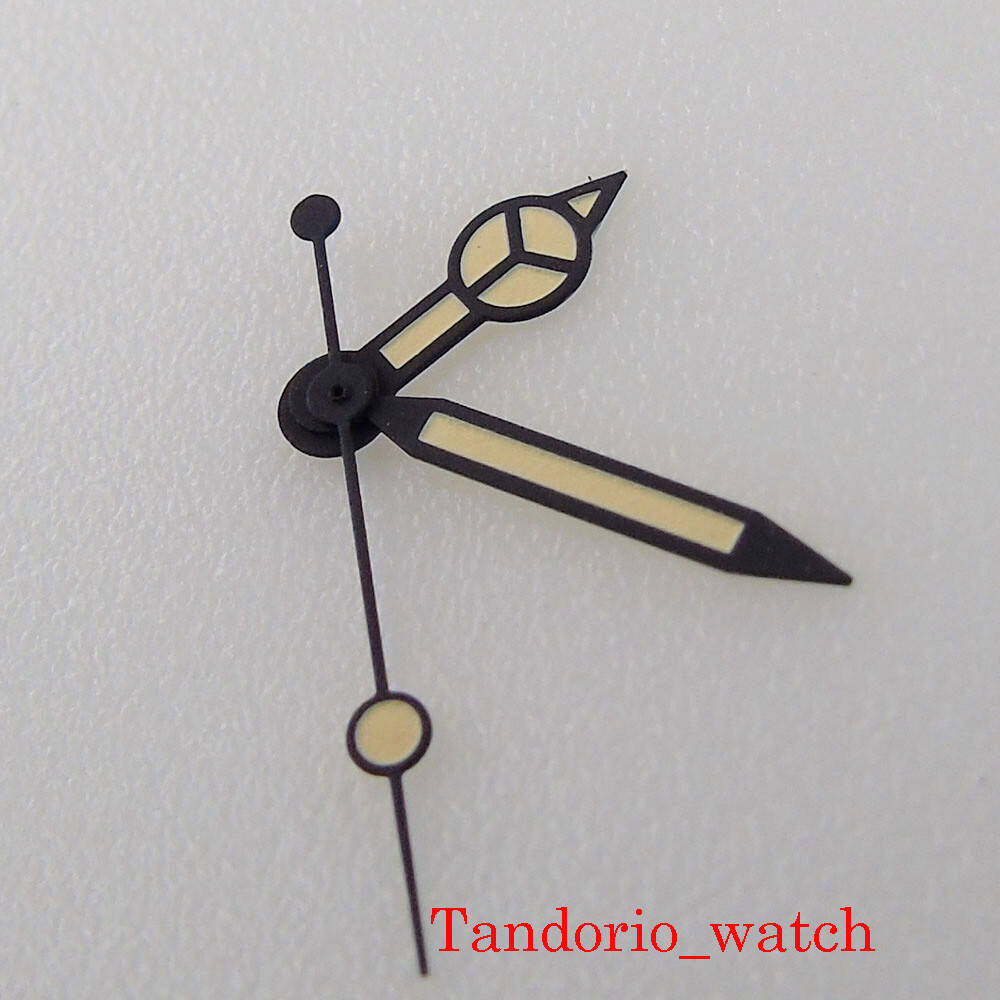 Black Watch Hand Set For NH35 NH36 7S26 ETA2836 2824 Automatic Movement Luminous