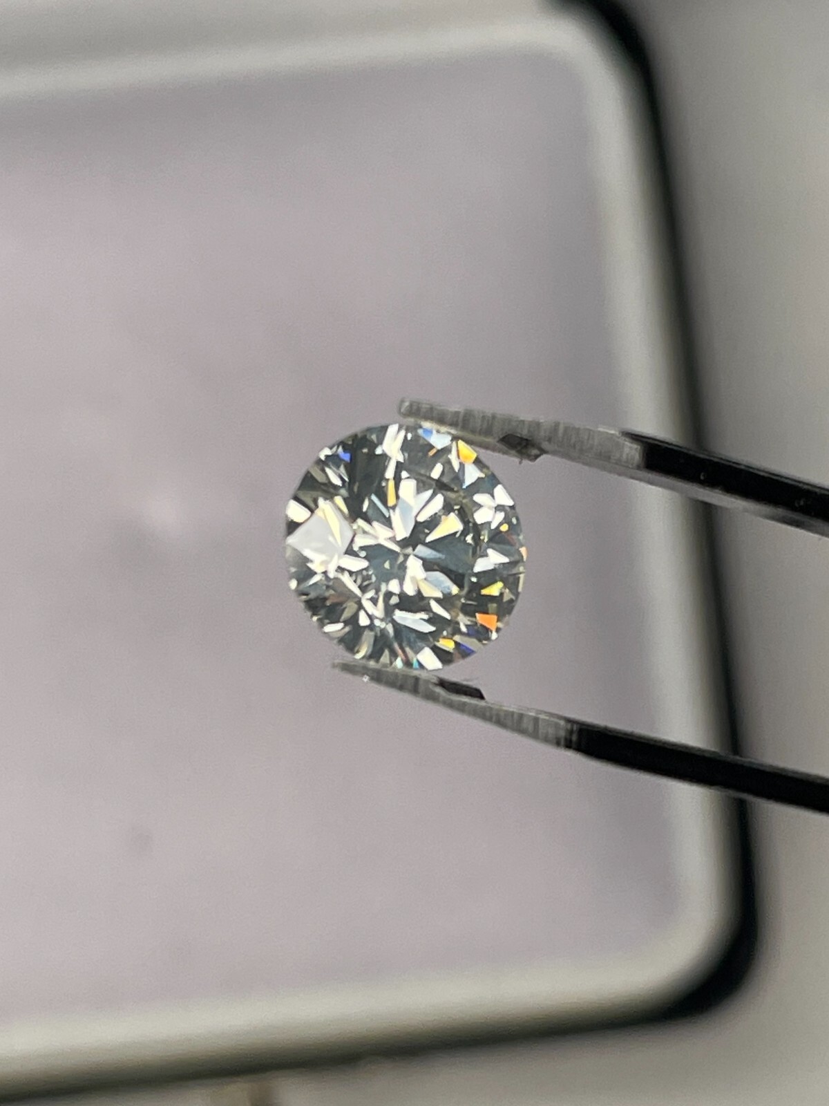 Certified 1.475 Carat Natural Diamond Clarity SI-2 Color K Cut Very Good Round
