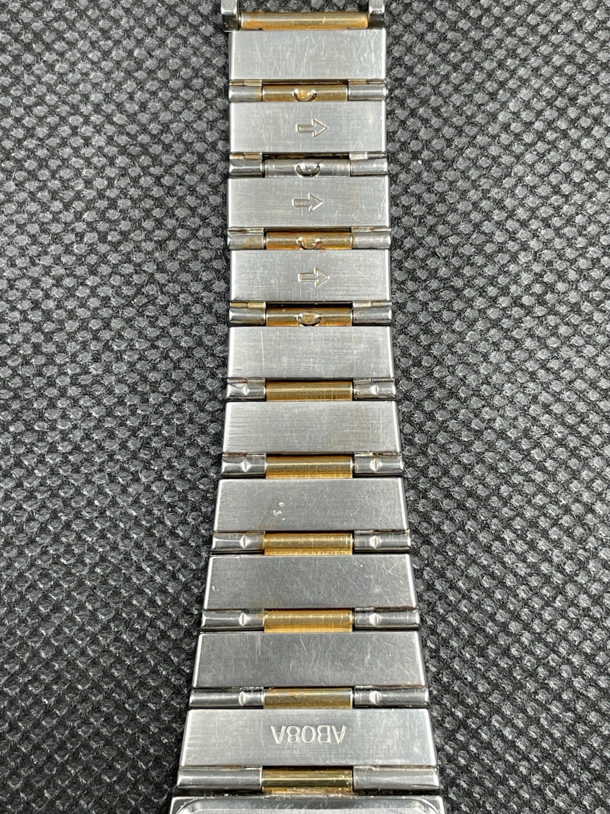 [Very good] Vintage SEIKO DOLCE 9521-5010 Silver Rectangle Quartz Men’s JAPAN