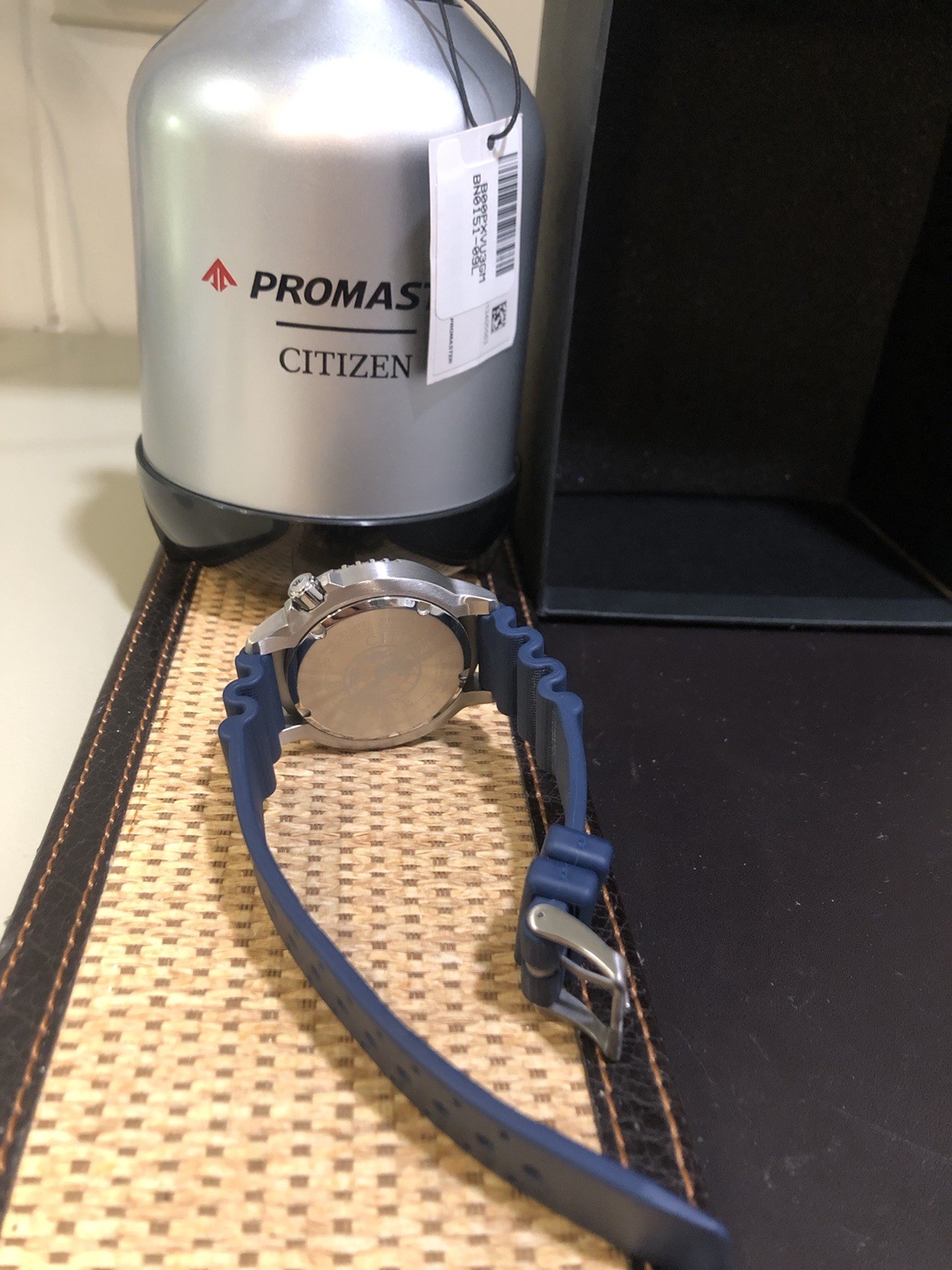 Citizen Eco-Drive Promaster BN0151-09L Blue Divers Watch **Excellent Condition**