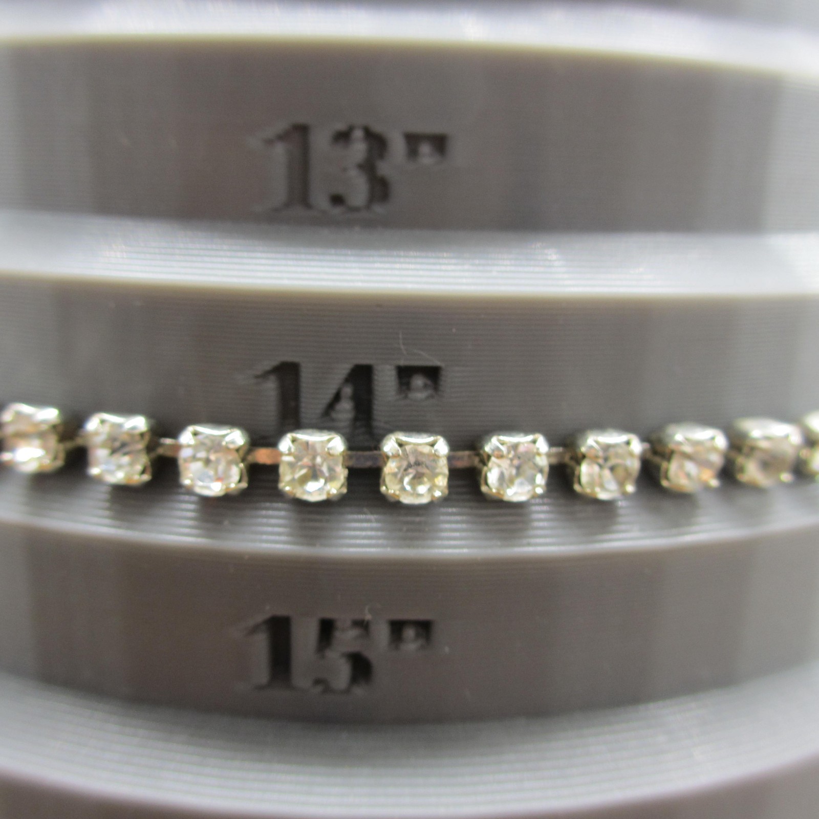 Vintage Rhinestone Necklace Wedding Special Occasion Choker 24 Inch