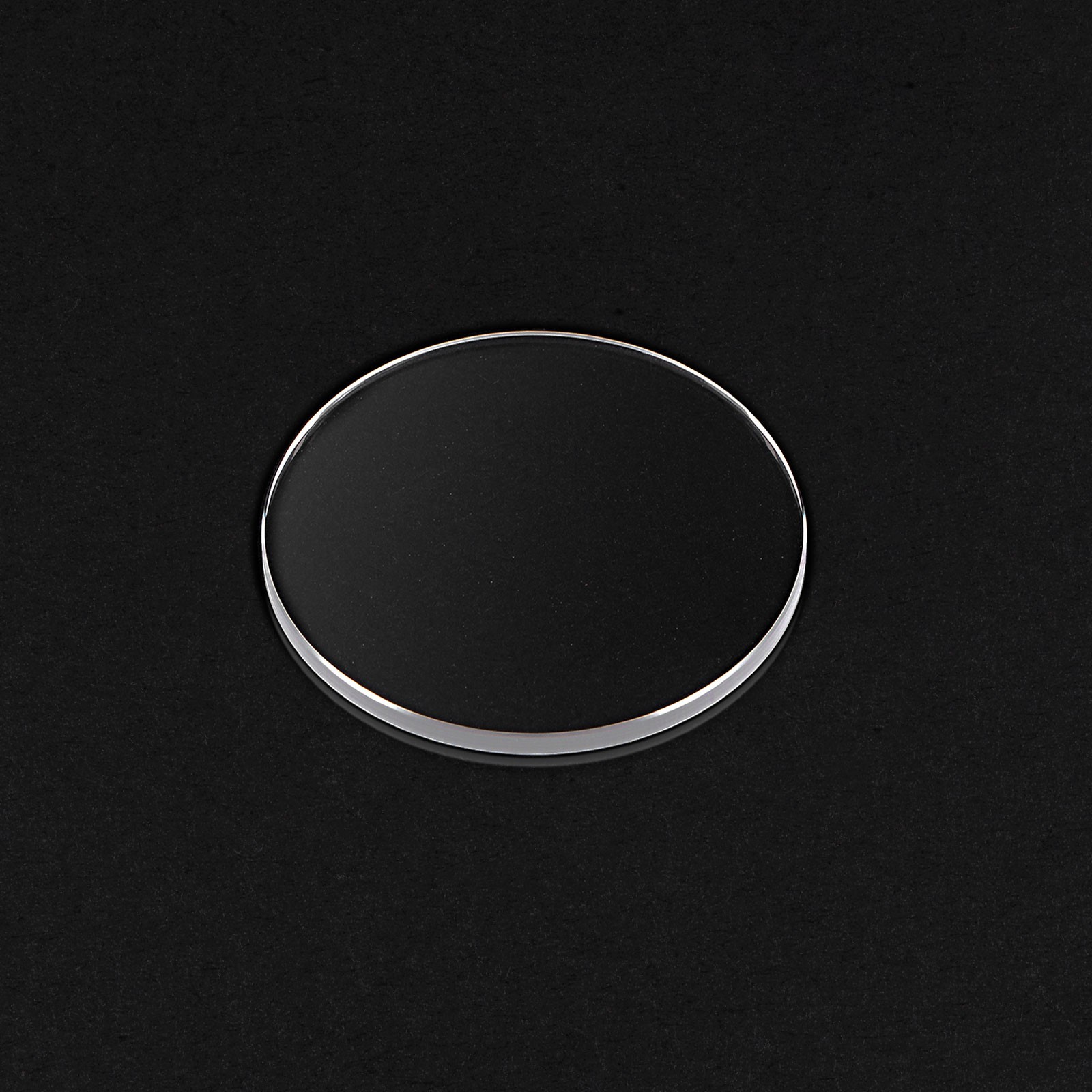 Watch Crystal Glass Lens 31.5mm Dia 1.5mm Thick Flat Round Sapphire Replacement