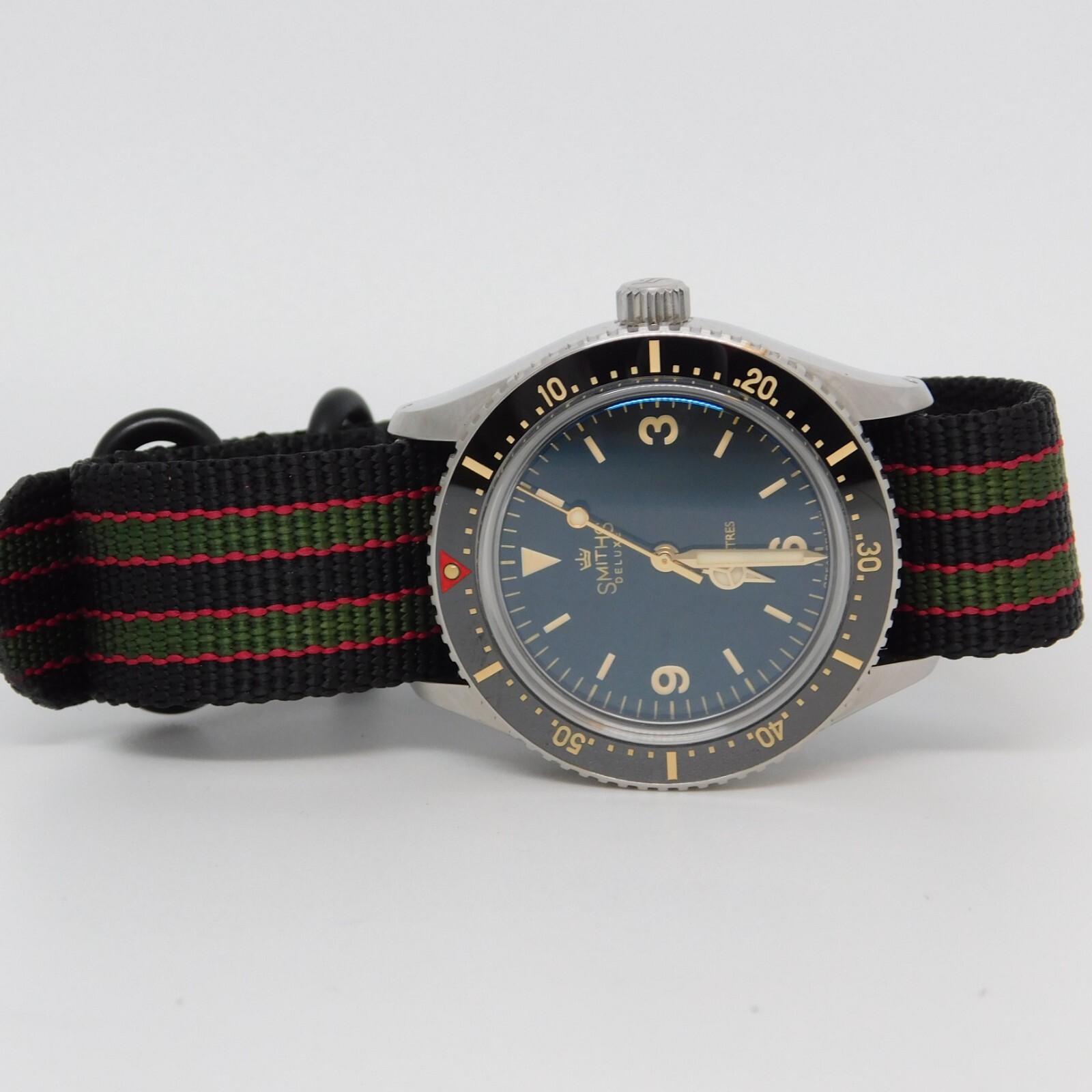 SMITHS Deluxe Commander PRS-60 Great Britain Wind-up Analog Men’s Watch