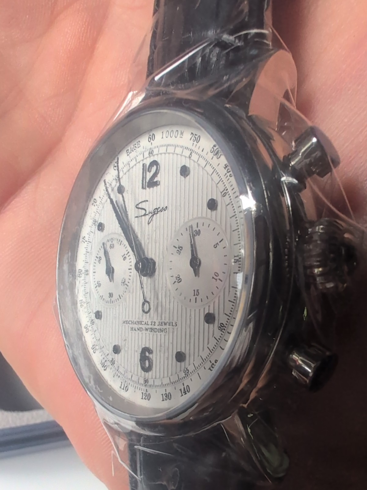 Sugess Men’s 40mm Chronograph High Demension Mechanical Watch