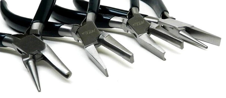 Bow Closing Pliers with Brass Jaw Jewelry Making Ring Forming & Shaping Tool