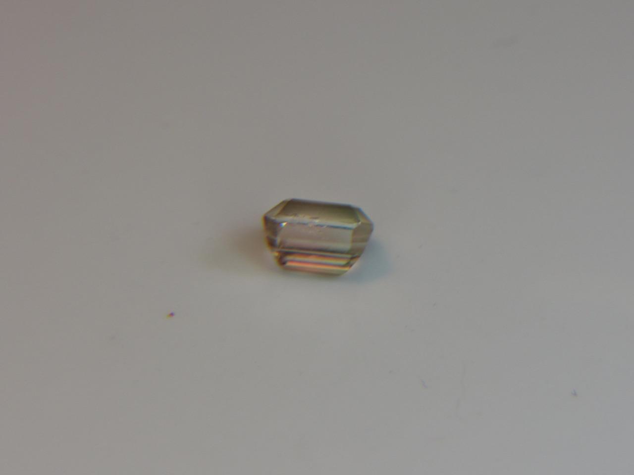 1.03CT VS STUNNING UNTREATED RARE VERY LIGHT PINKISH YELLOW CONGO TOURMALINE