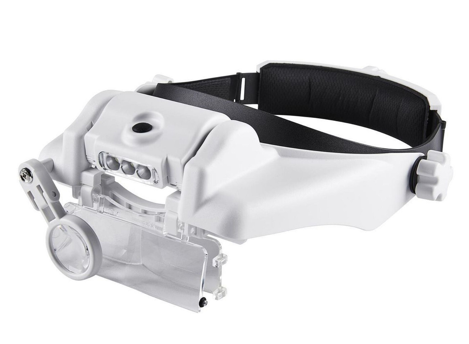 Head Lamp MAGNIFIER JEWELERS Magnifying Visor LED Light 1.5x 2x 3.5x 8x 9.5x 11x
