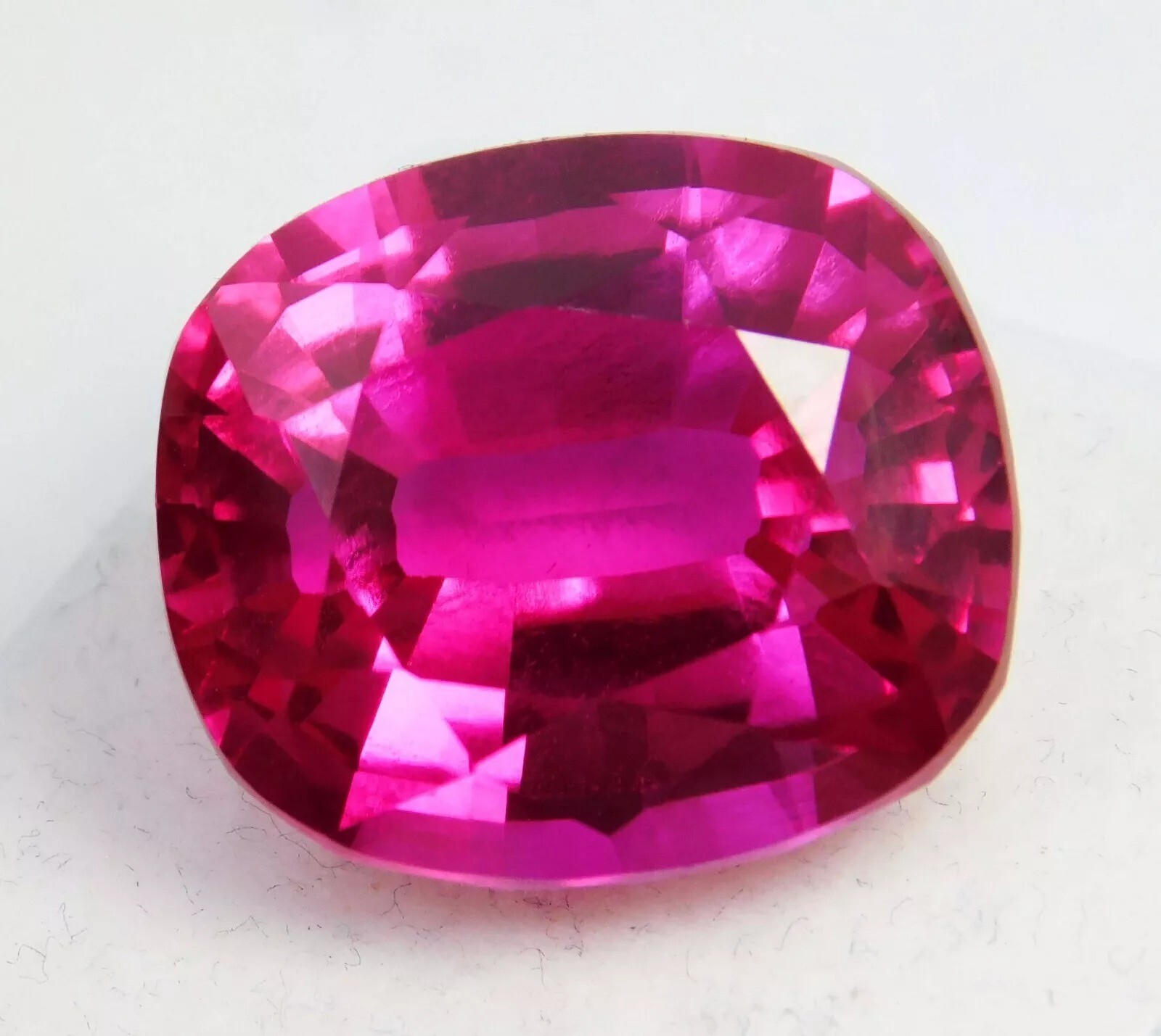 Flawless Cushion Cut Pink Spinel 20-23 Ct Natural EGL Certified Loose Gemstone