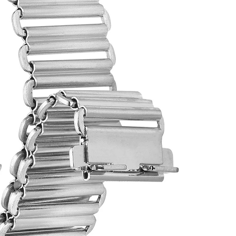 18mm 20mm 22mm Stainless Steel Watch Strap Quick Release Metal Bonklip Bracelet