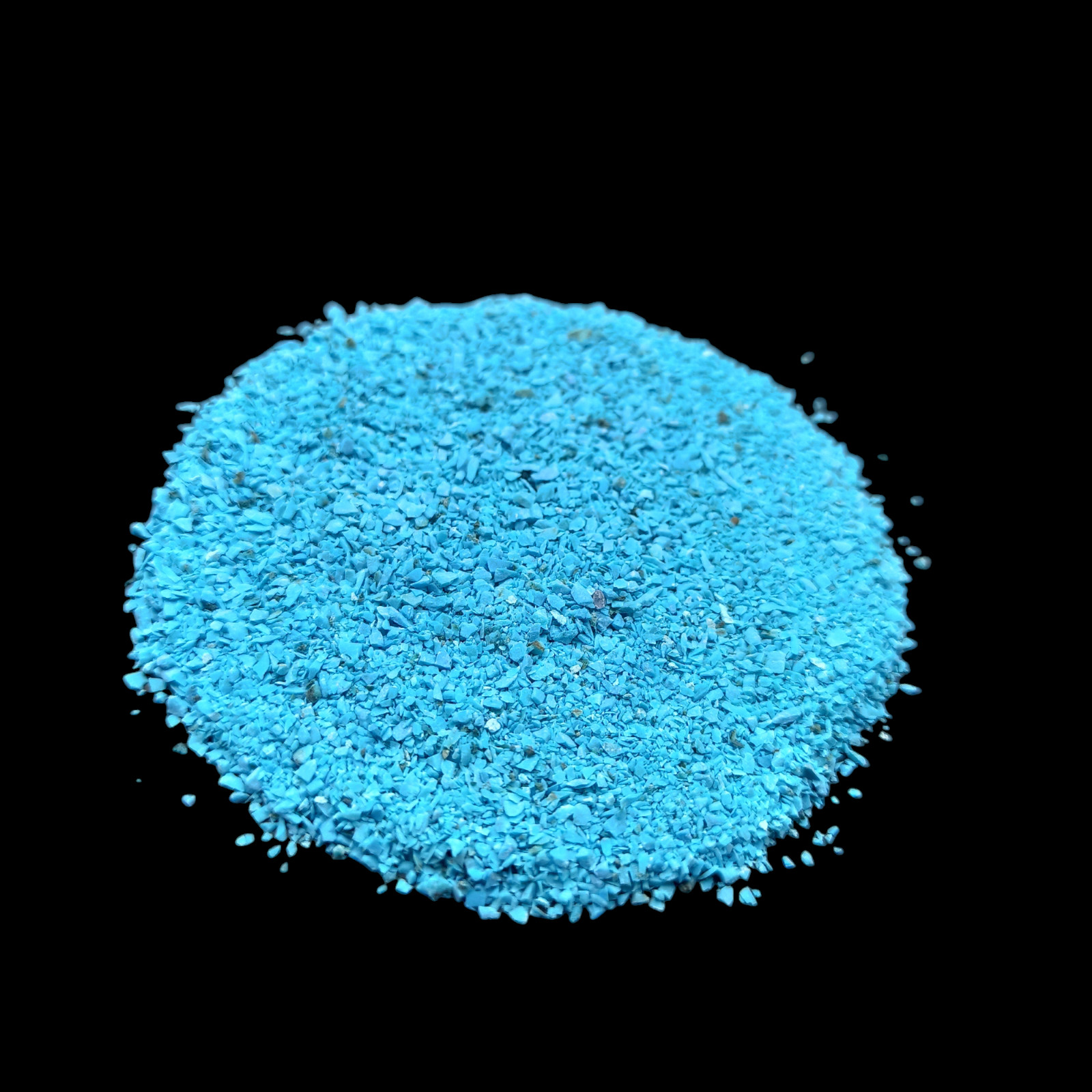 New Natural Turquoise coarse Crushed Powder For Massage Use Ring inlay