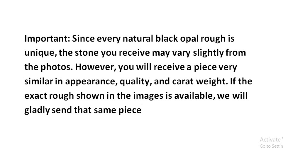 10 Ct Black Ethiopian Opal Rough, Jewelry Grade Welo Opal Rough, Multi Fire Opal
