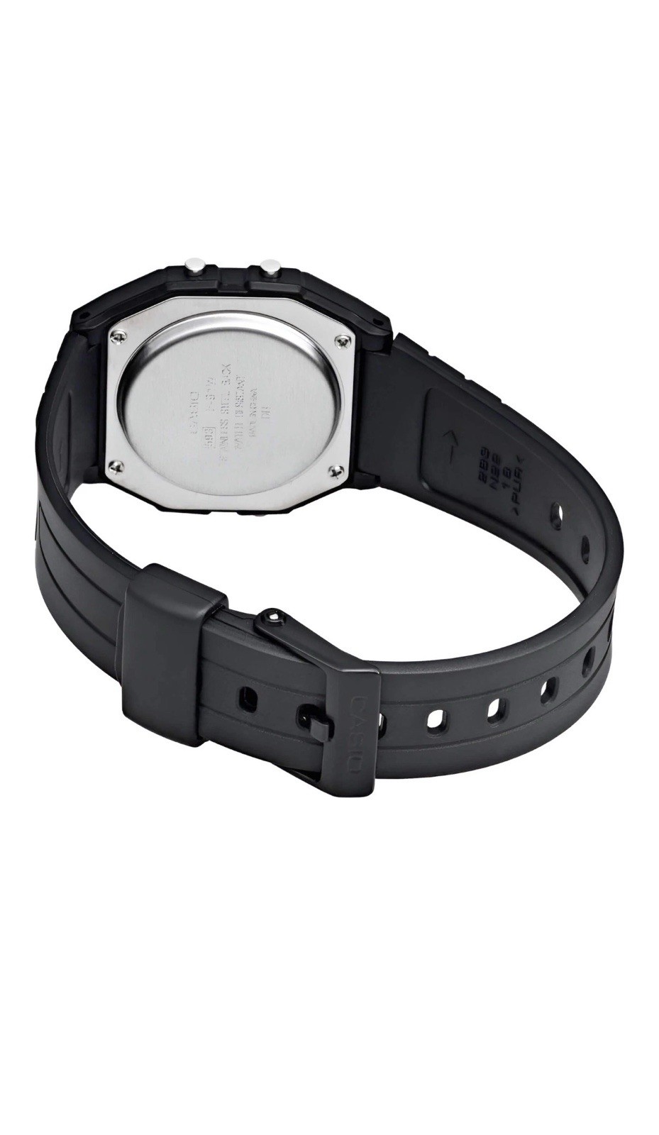 Casio Men’s Watch Classic Alarm Chrono Digital Dial Black Resin Strap F91W-1
