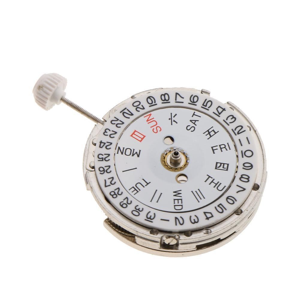 25mm Dual Calendar @ 3 Automatic Mechanical Watch Movement For Miyota 8205 8200