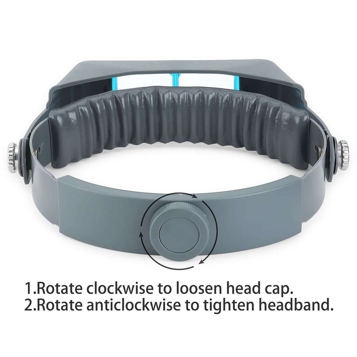 1.5X 2X 2.5X 3.5X 4 Lens Set Optivisor Headband Magnifier Head Magnifying Glass