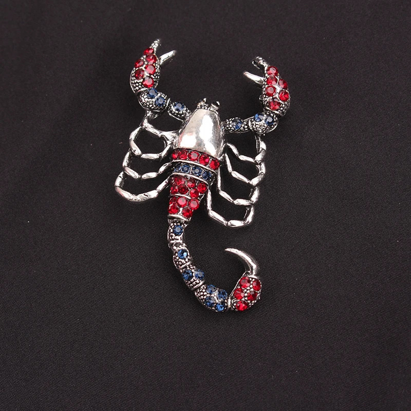 Women Men Unisex Scorpion Lover Brooch Fashion Animal Pins Badge Jewelry