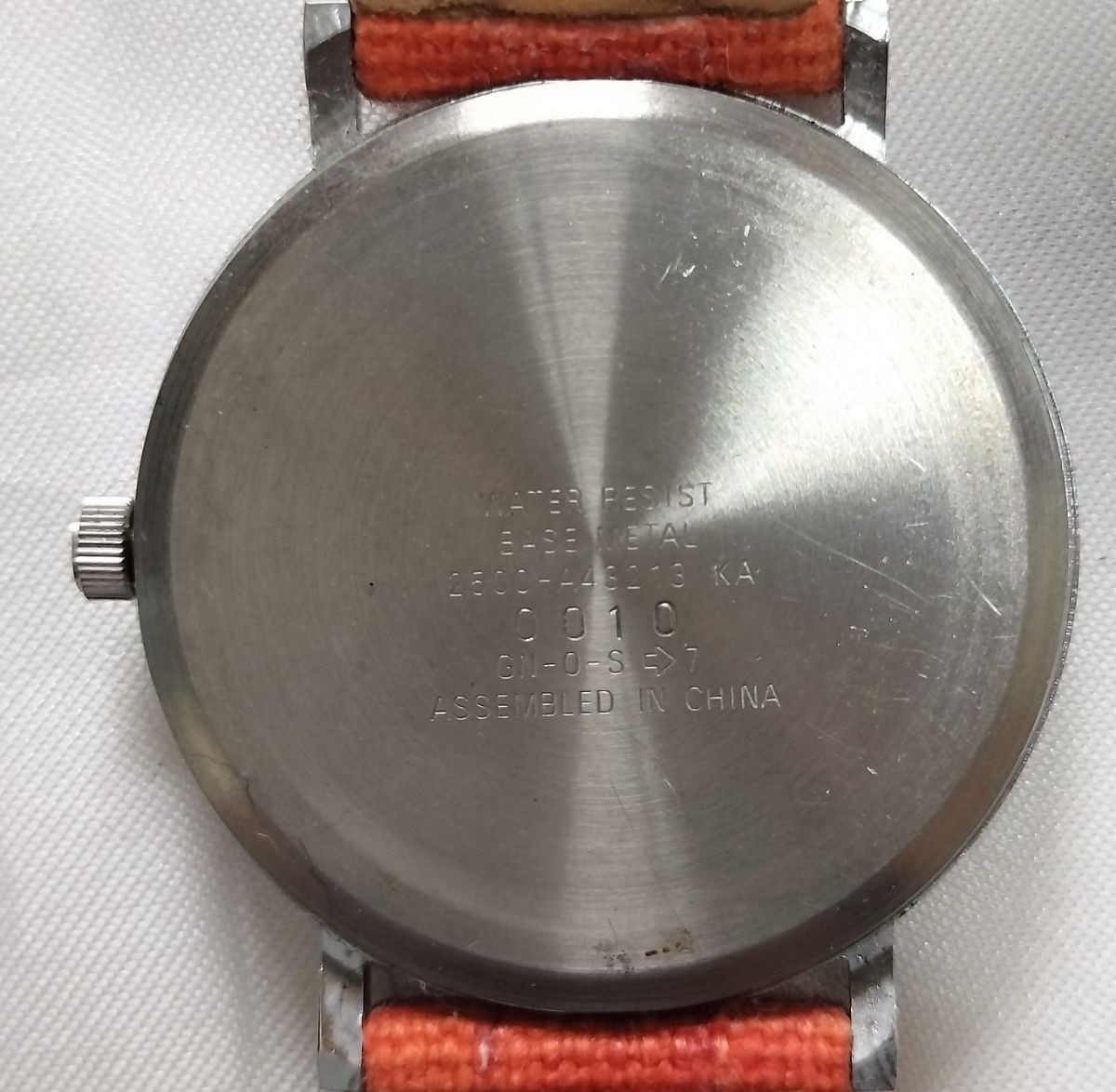 Citizen Miffy Watch Small Window Analog Red Retro 90s Rare Collection