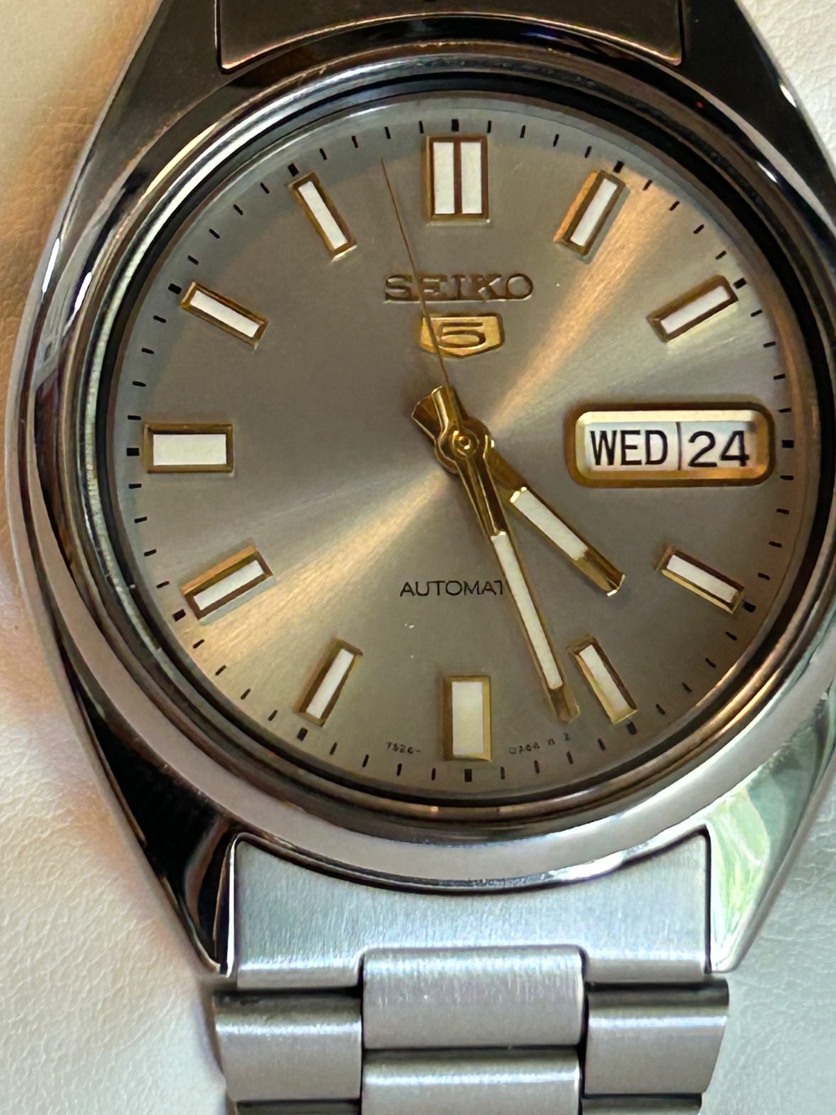 Seiko mens watch SNXS75 -Very Good shape-please read description