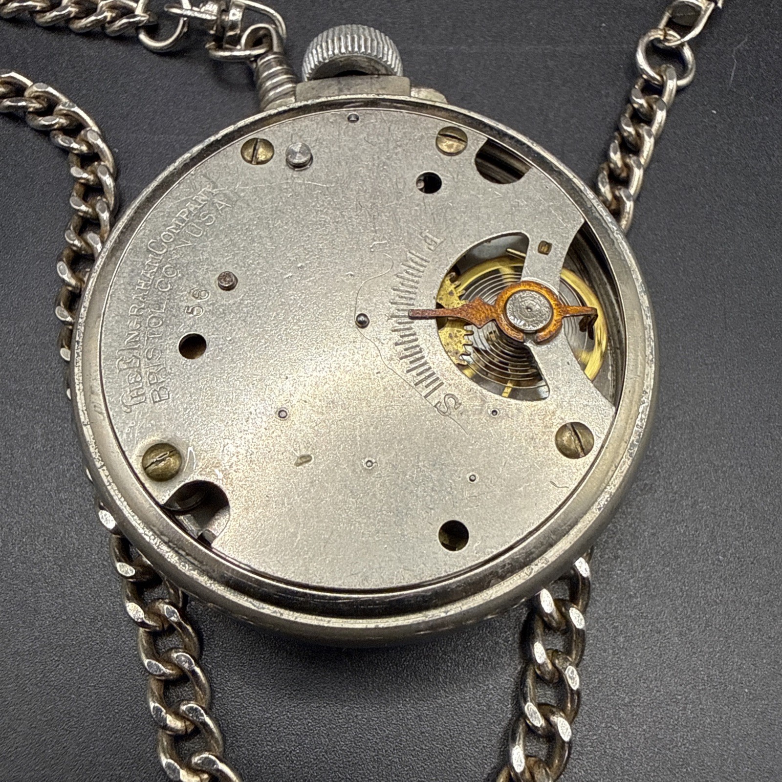 VINTAGE Beacon VICEROY POCKET WATCH Runs But Needs Servicing. See description