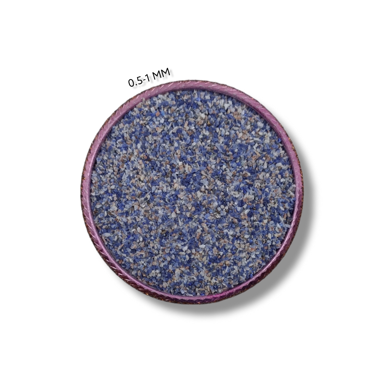 Crushed Gemstone Coarse 0.5-1 MM Crushed Powder For Ring Inlay Woodwork Inlay