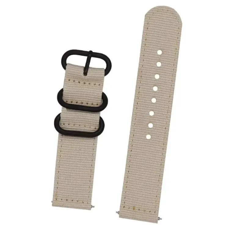 18mm 20mm 22mm Durable Military Woven Nylon Wrist Watch Band Quick Release Strap
