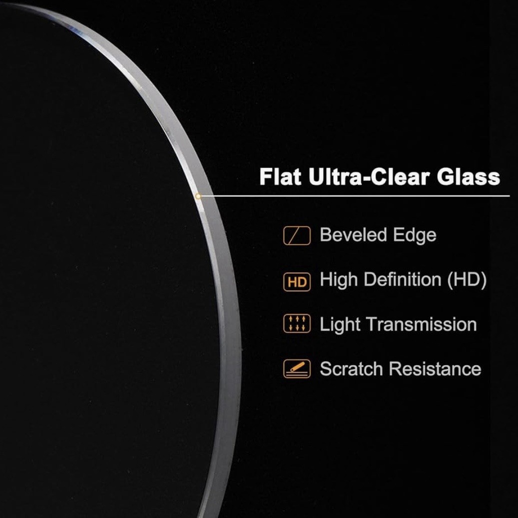 New 30.5 mm x 1 mm Watch Crystal – Flat Round Mineral Glass