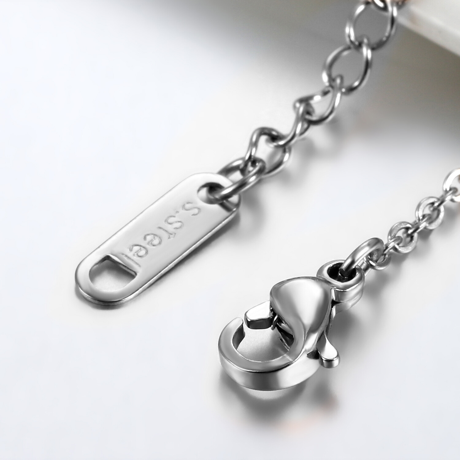 Womens Stainless Steel Charm Love Infinity Adjustable Bracelet Chain Anklet Gift