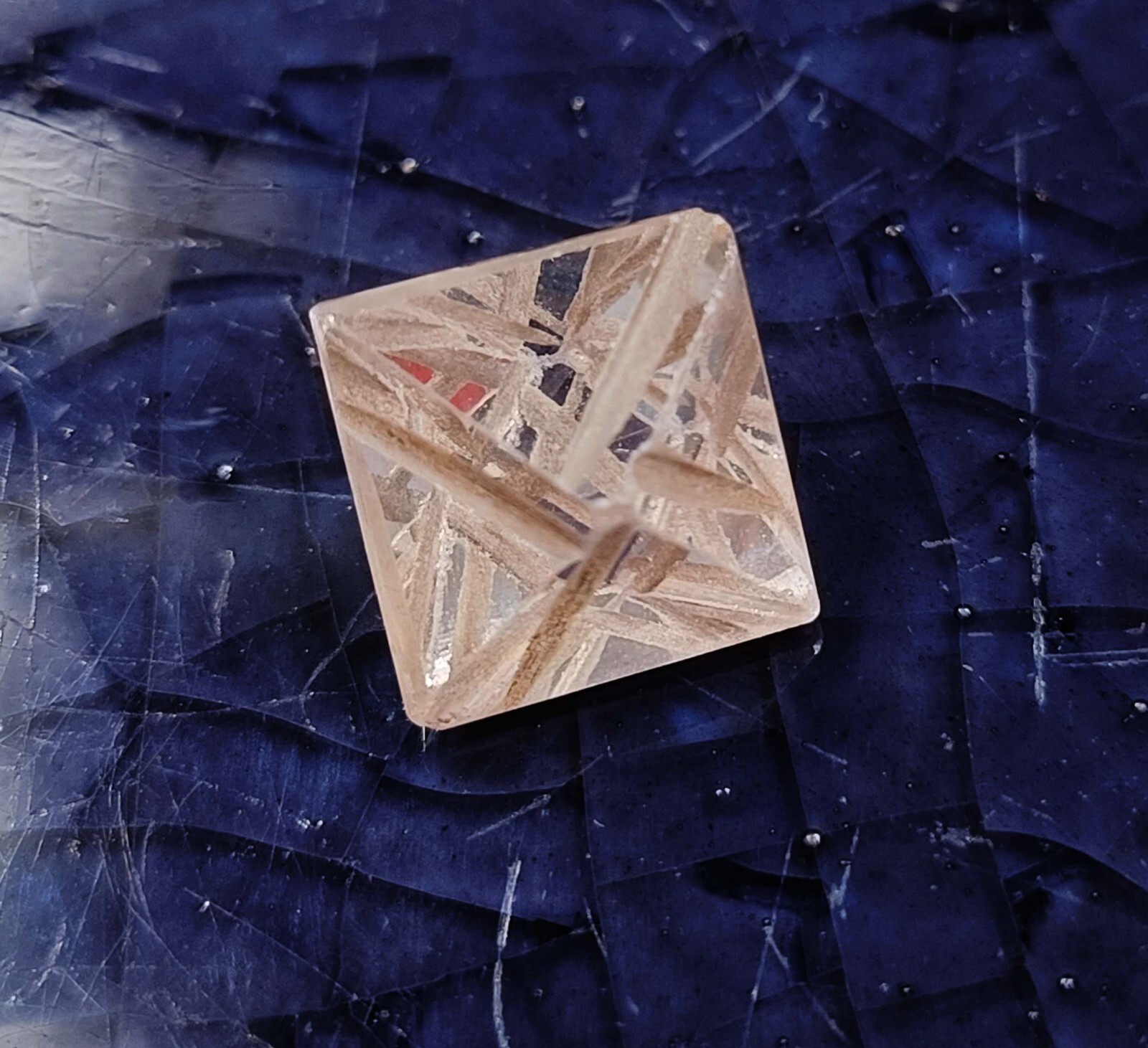 4.10 CT F COLOR VVS1 CLARITY DIAMOND COLORLESS EGL CERTIFIED RAW LOOSE CVD MNG