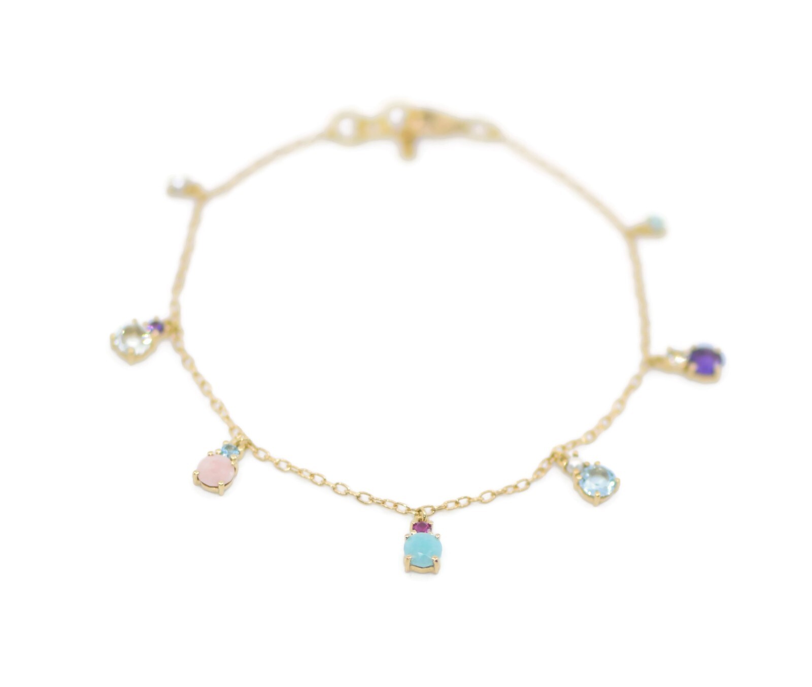 Tous Multi-Gem 18K Yellow Gold Bracelet