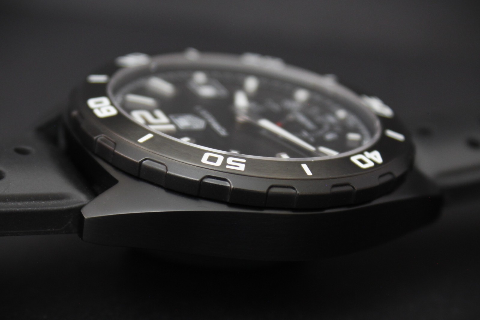 Tag Heuer Formula 1 Calibre 6 Automatic Black DLC Steel WAZ2112 6-Month Warranty
