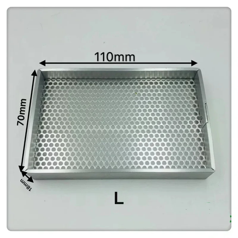 Aluminum Frame Steel Mesh Watch Parts Drying Storage Tray Organizer Tool