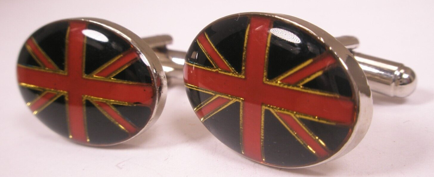 UK Union Jack Flag of United Kingdom MODERN Cuff Links england english flag
