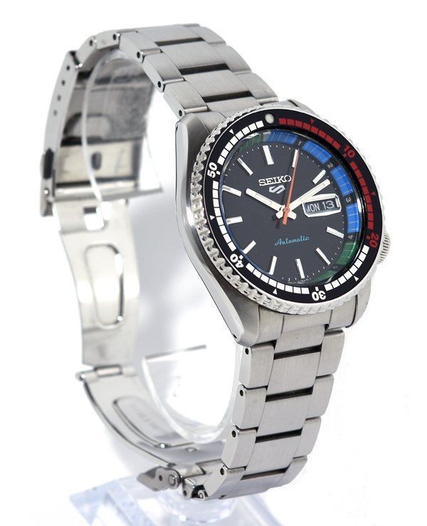 Box Good Condition SEIKO 5 SPORTS SRPK13 4R36 15D0 Day Date Automatic Men’s