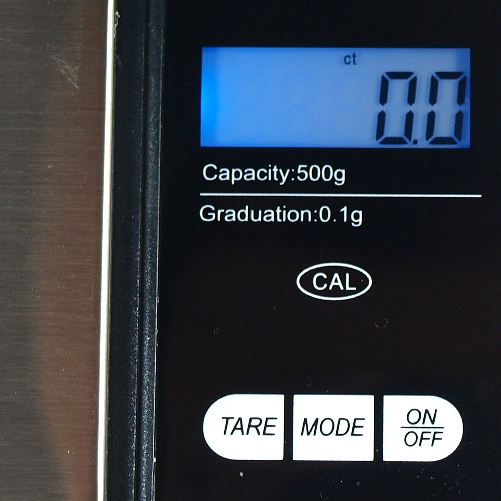 500g x 0.1g Digital Pocket Scale CS-500 Portable Jewelry Scale