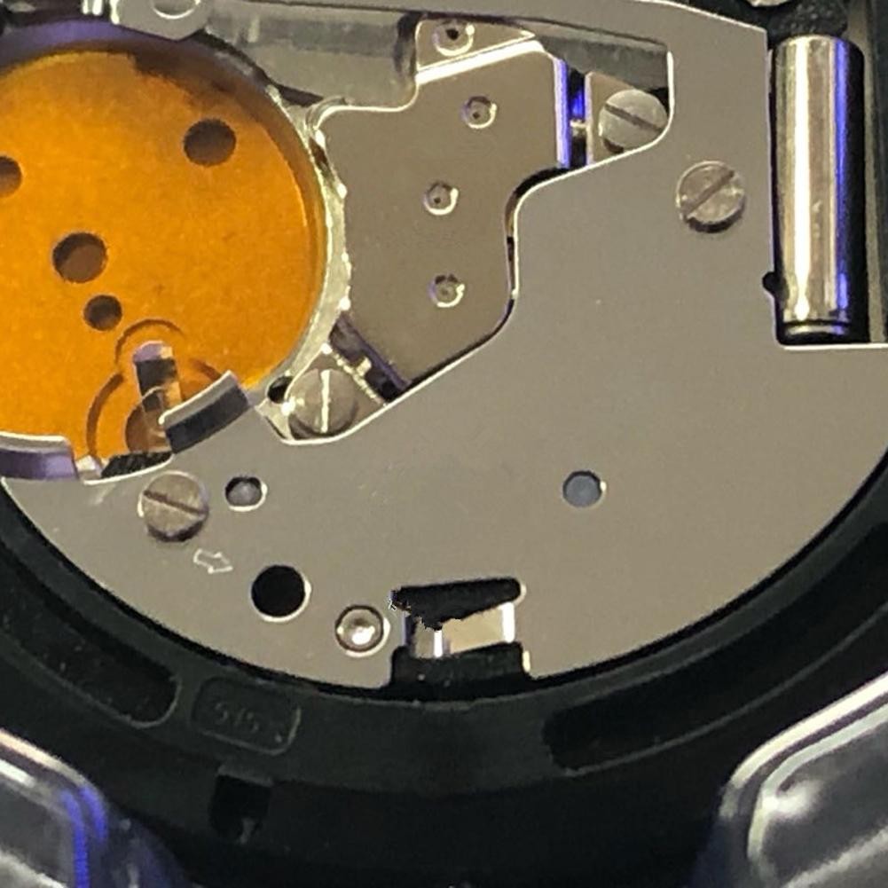 3-Hand Date At 3 Quartz Crystal Watch Movement Part For Ronda 515 Repair