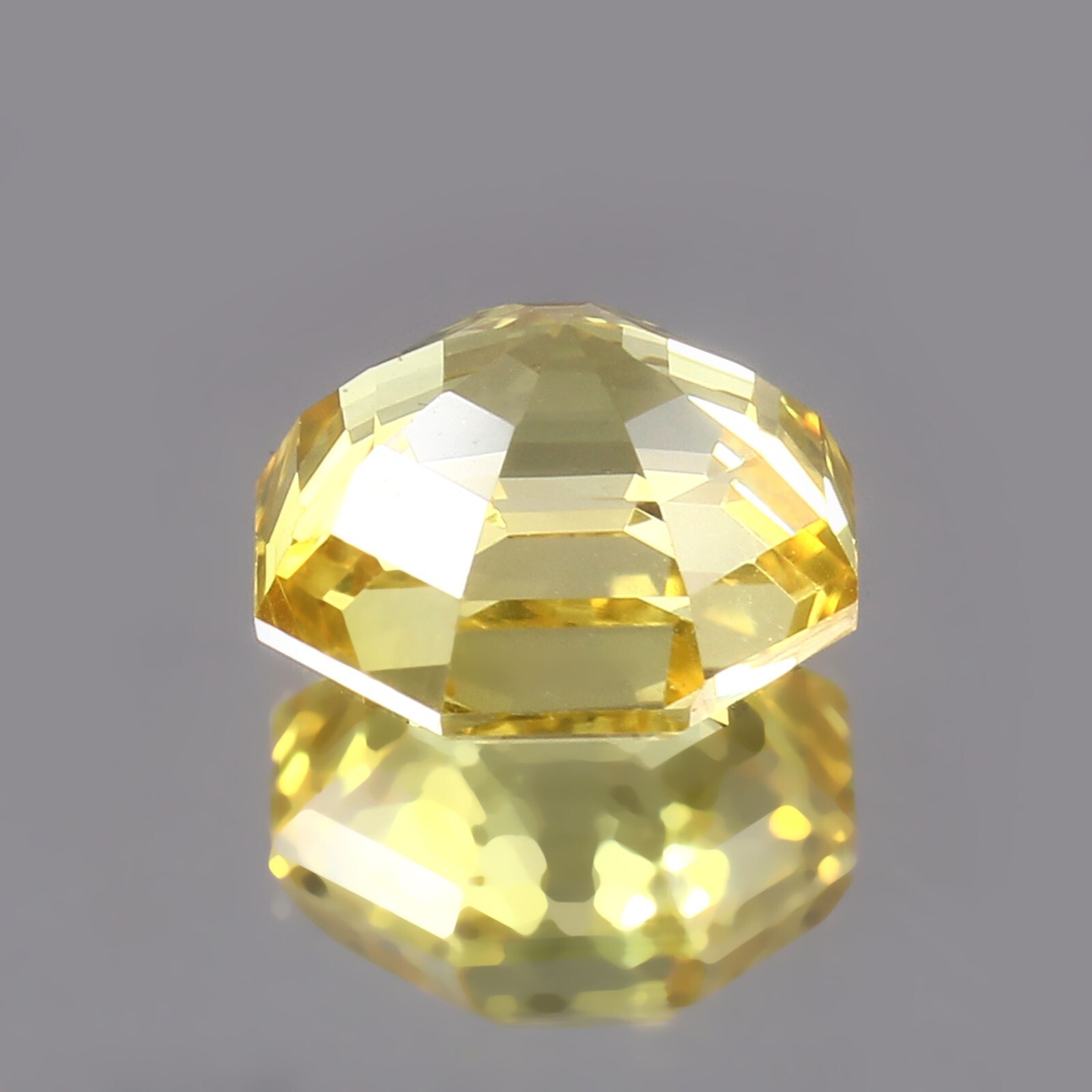 AAA Natural Flawless Ceylon Yellow Sapphire Loose Octagon Gemstone Cut 12×12 MM
