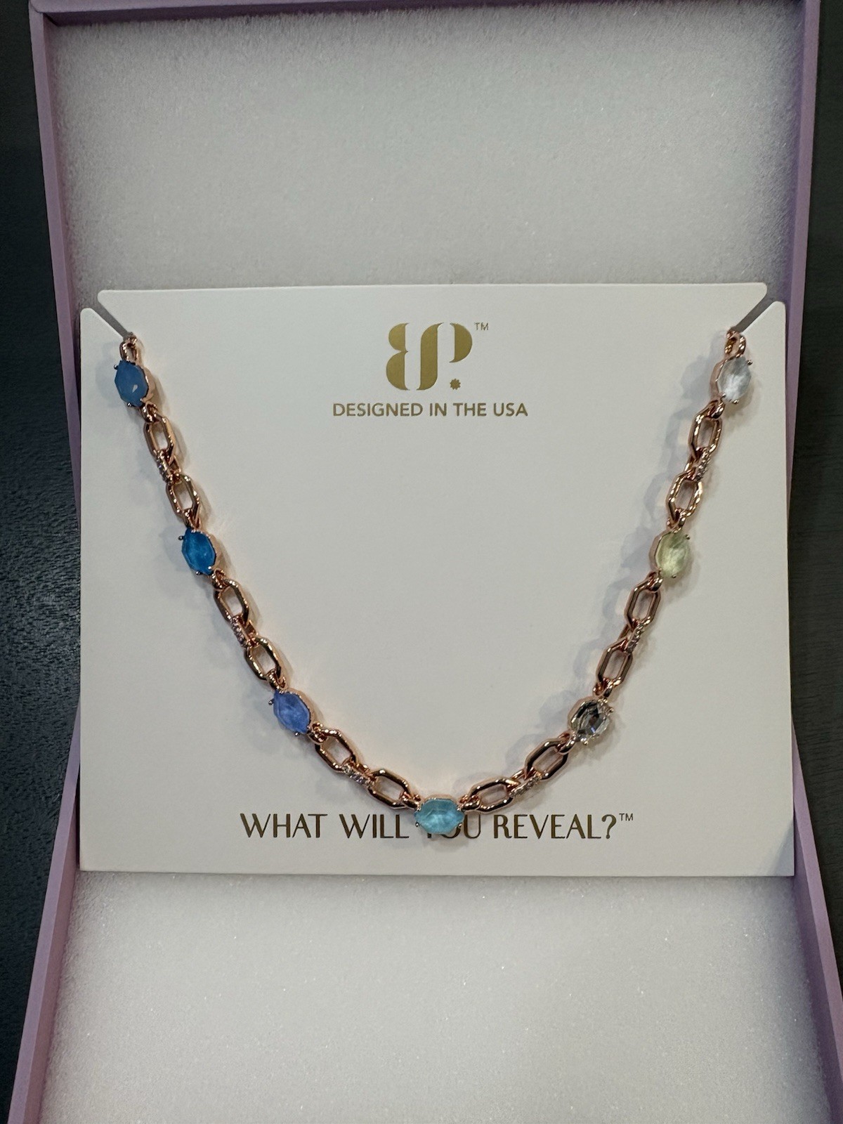 NK83972 Next Stop To Sparkle Color: Capri Citrus Materials: Rose Gold Plating
