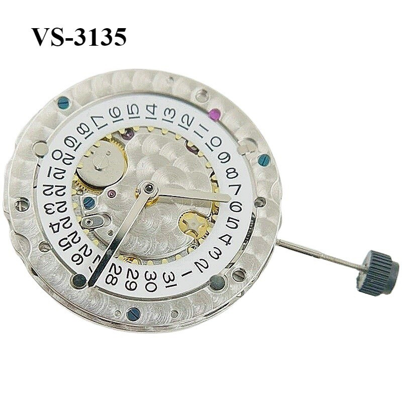 1PC Automatic Mechanical Movement Small Disc Fit Sub Series Top VS-3135