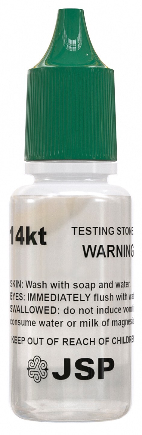 14K Gold Testing Solution Gold Testing Acids Check Gold Authenticity 12 Bottles