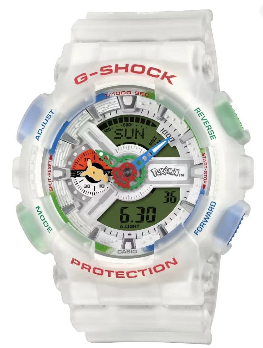 Casio G-Shock x Pokemon 30th Anniversary GA-110PKM-7A In hand trusted seller