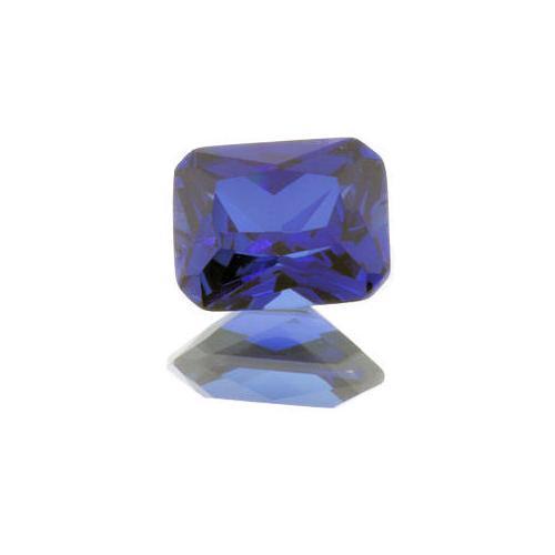 (6x4mm – 10x8mm) Emerald Shape AAA Lab Created Blue Sapphire